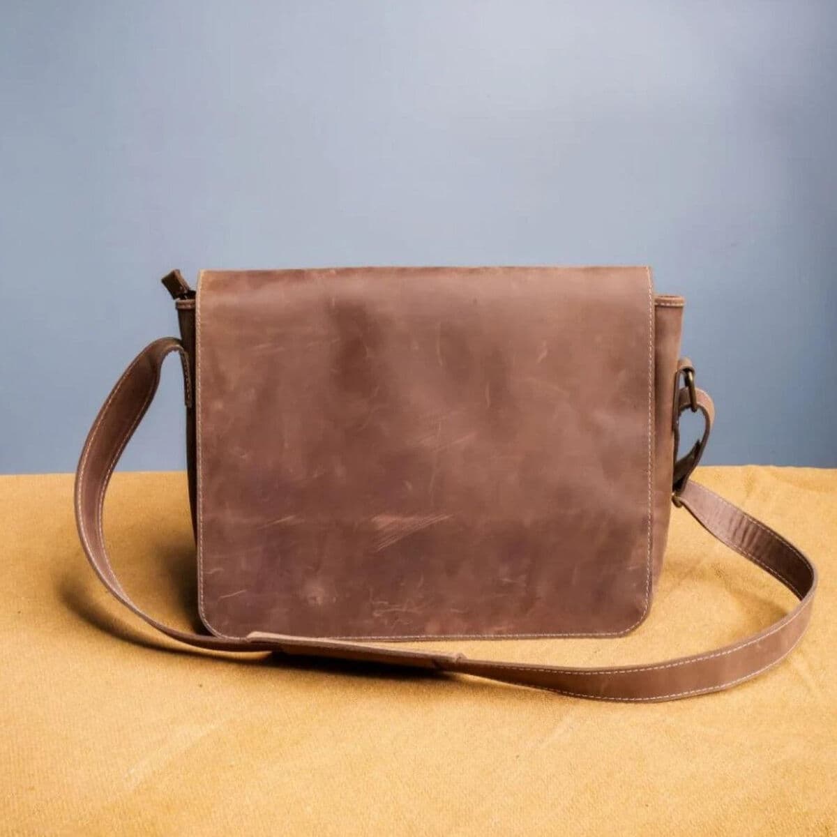 Cambridge Leather Satchel — view 5
