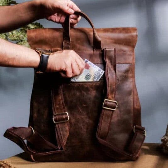 The Kensington Leather Bag — view 3