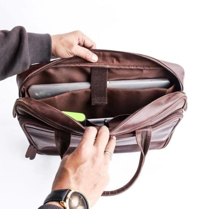 Urban edge leather bag — view 4